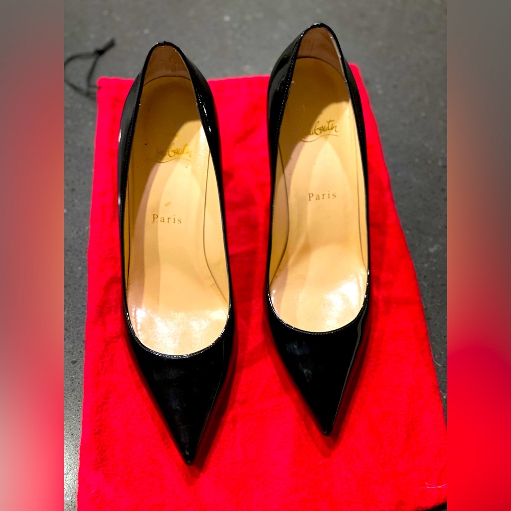 Christian Louboutin Patent Leather Pumps